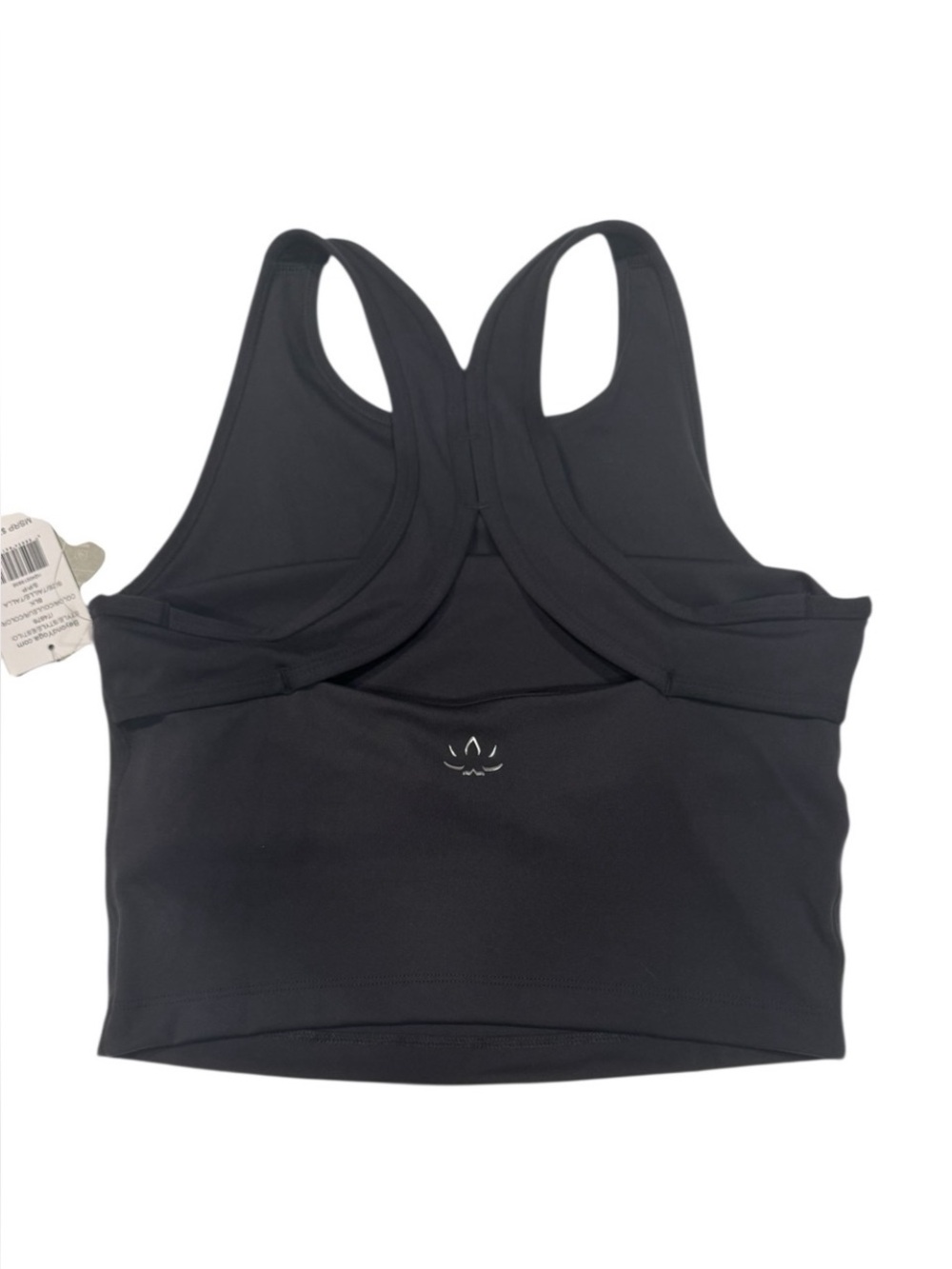 BEYOND YOGA Black Cut Out Sports Bra Crop Yoga Pilates NWT Small - Picture 4 of 13